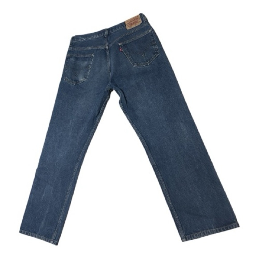 Levi's Men's Straight-Leg Jeans in Medium Blue - Picture 6 of 9